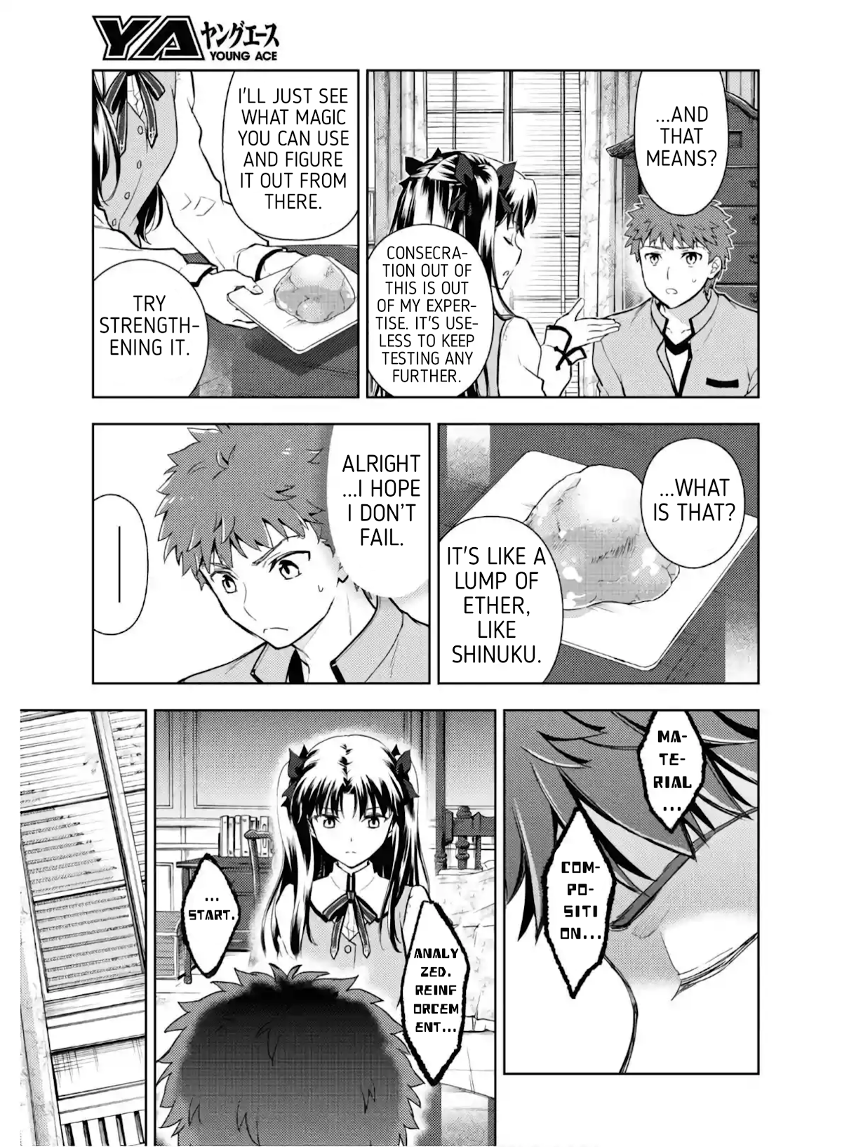 Fate/Stay Night - Heaven's Feel Chapter 62 page 5 - Chapter 62: Day 9 / Rin's Questions and Answers (3)