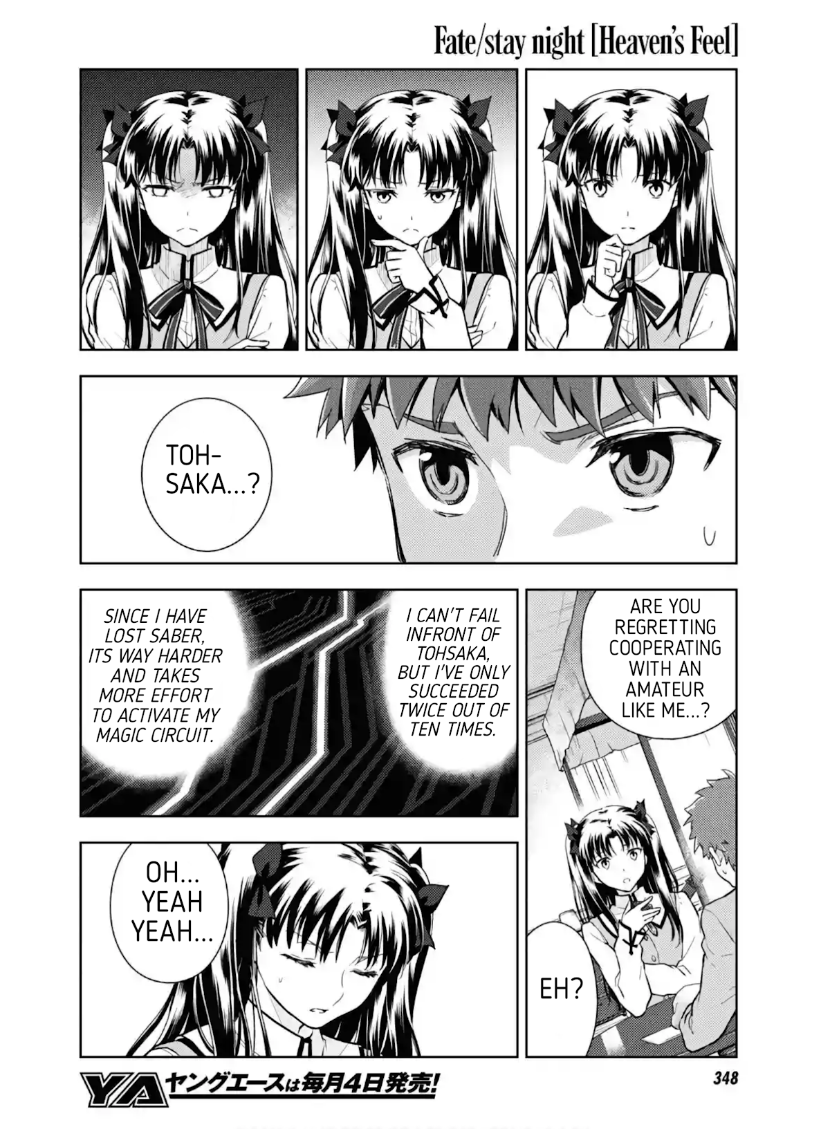 Fate/Stay Night - Heaven's Feel Chapter 62 page 6 - Chapter 62: Day 9 / Rin's Questions and Answers (3)