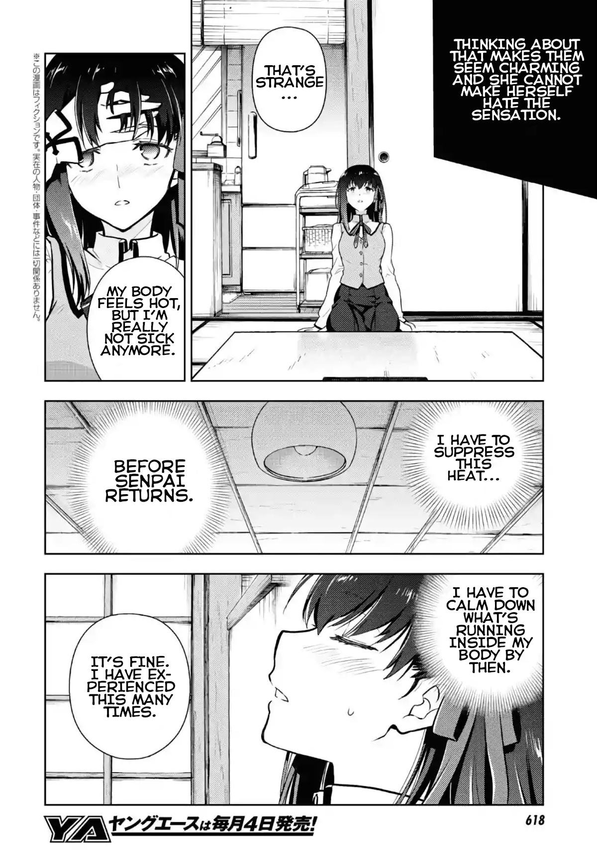 Fate/Stay Night - Heaven's Feel Chapter 63 page 4 - Chapter 63: Day 9 / Rin's questions and answers (4)