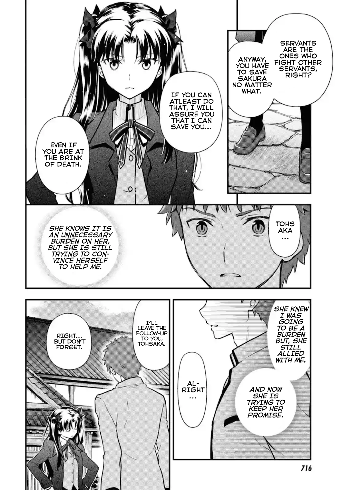 Fate/Stay Night - Heaven's Feel Chapter 65 page 12 - Chapter 65: Day 9 / Over (1)