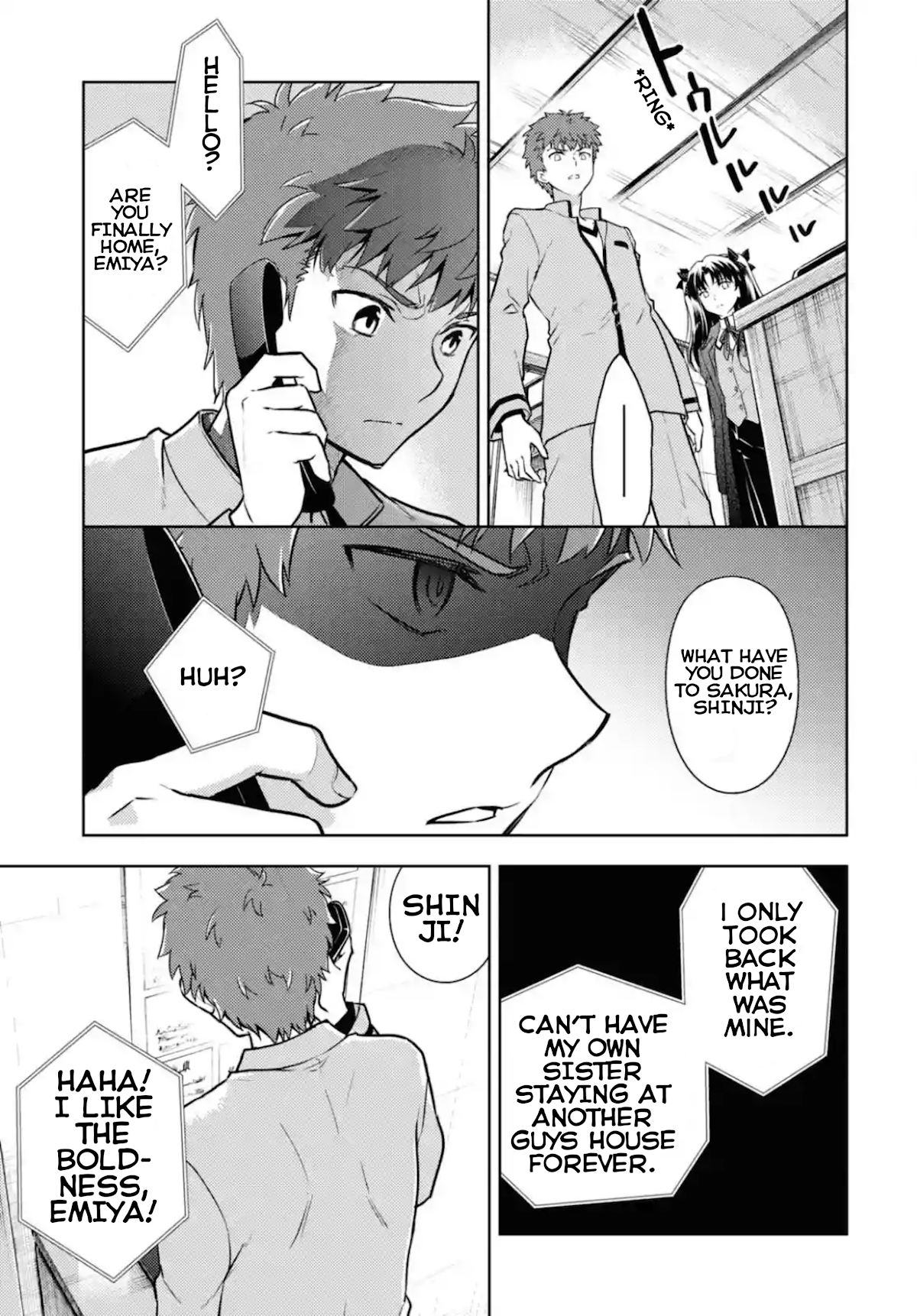 Fate/Stay Night - Heaven's Feel Chapter 65 page 3 - Chapter 65: Day 9 / Over (1)
