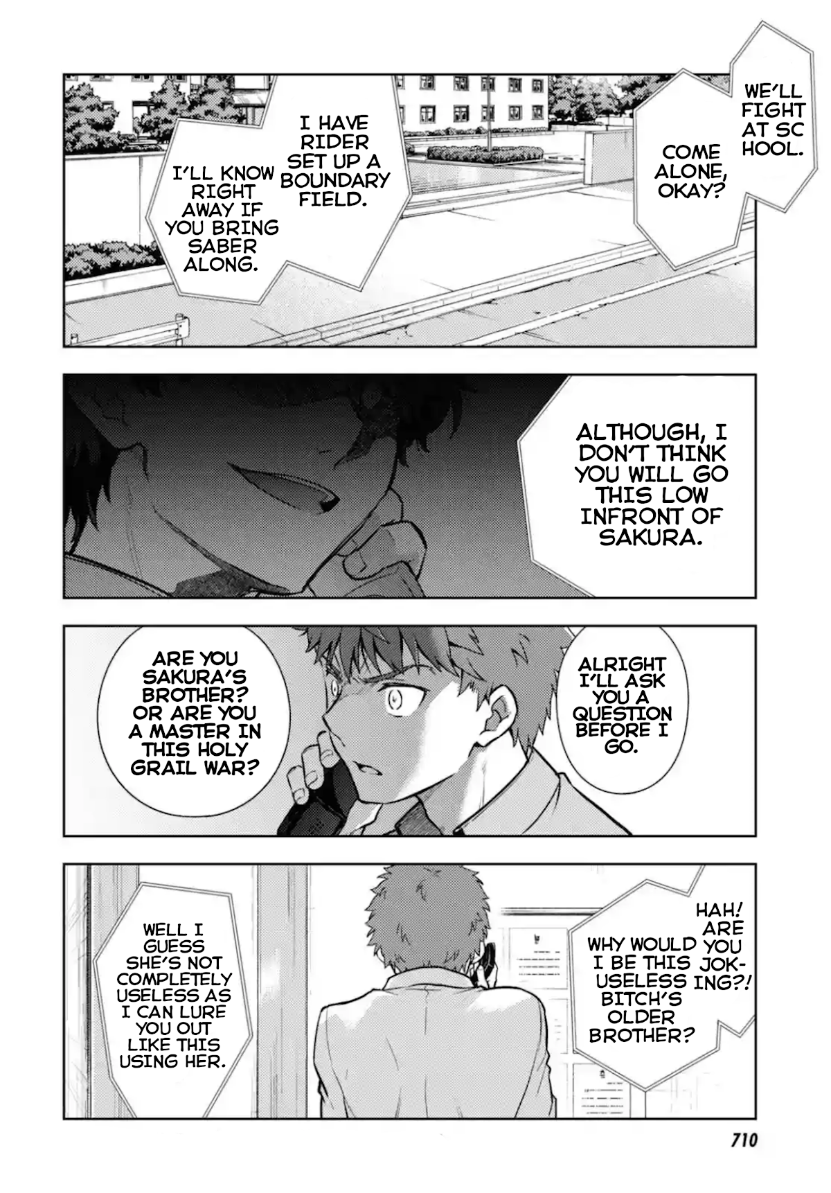 Fate/Stay Night - Heaven's Feel Chapter 65 page 6 - Chapter 65: Day 9 / Over (1)