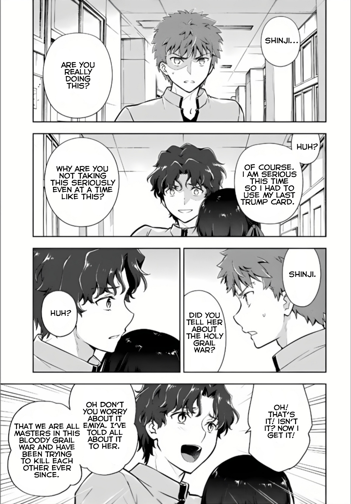Fate/Stay Night - Heaven's Feel Chapter 66 page 5 - Chapter 66: Day 9 / 0ver (2)