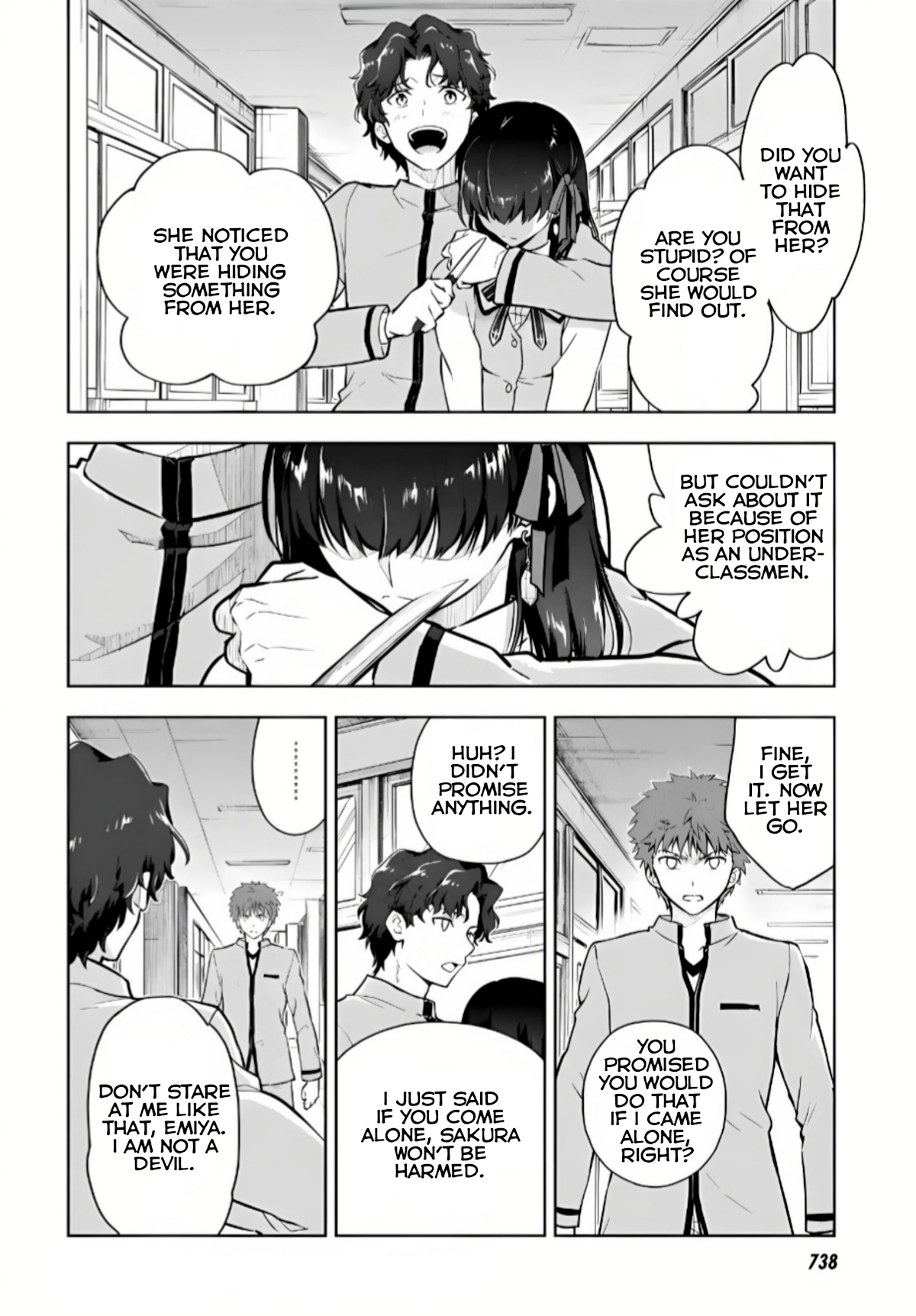 Fate/Stay Night - Heaven's Feel Chapter 66 page 6 - Chapter 66: Day 9 / 0ver (2)