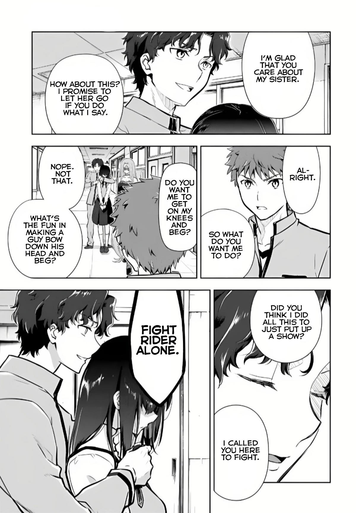 Fate/Stay Night - Heaven's Feel Chapter 66 page 7 - Chapter 66: Day 9 / 0ver (2)