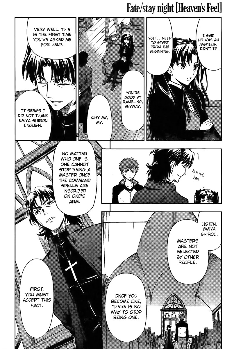 Fate/Stay Night - Heaven's Feel Chapter 7 page 21 - Chapter 7