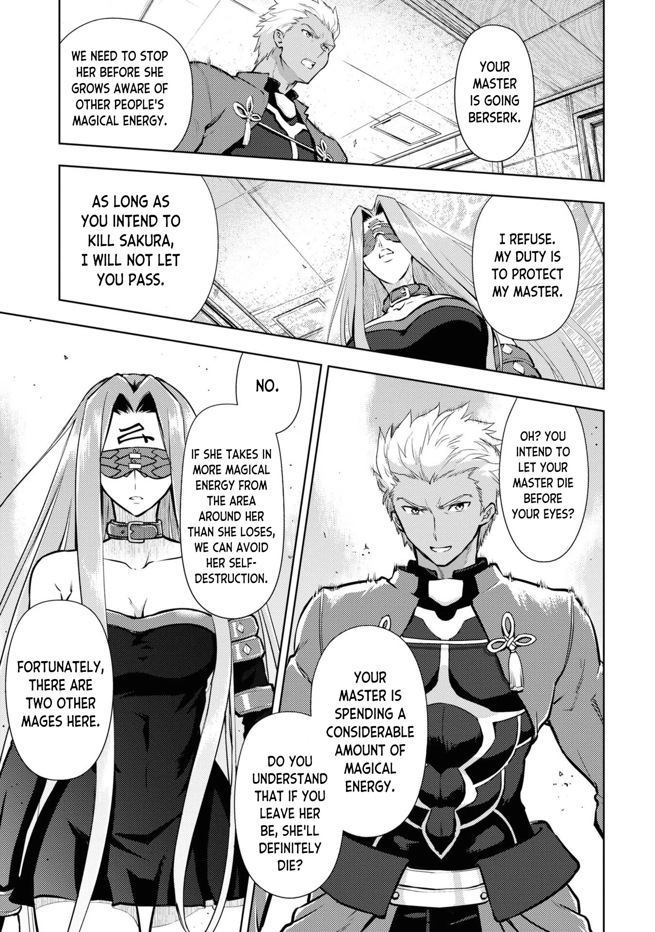 Fate/Stay Night - Heaven's Feel Chapter 70 page 11 - Chapter 70: Day 9 / Over (6)