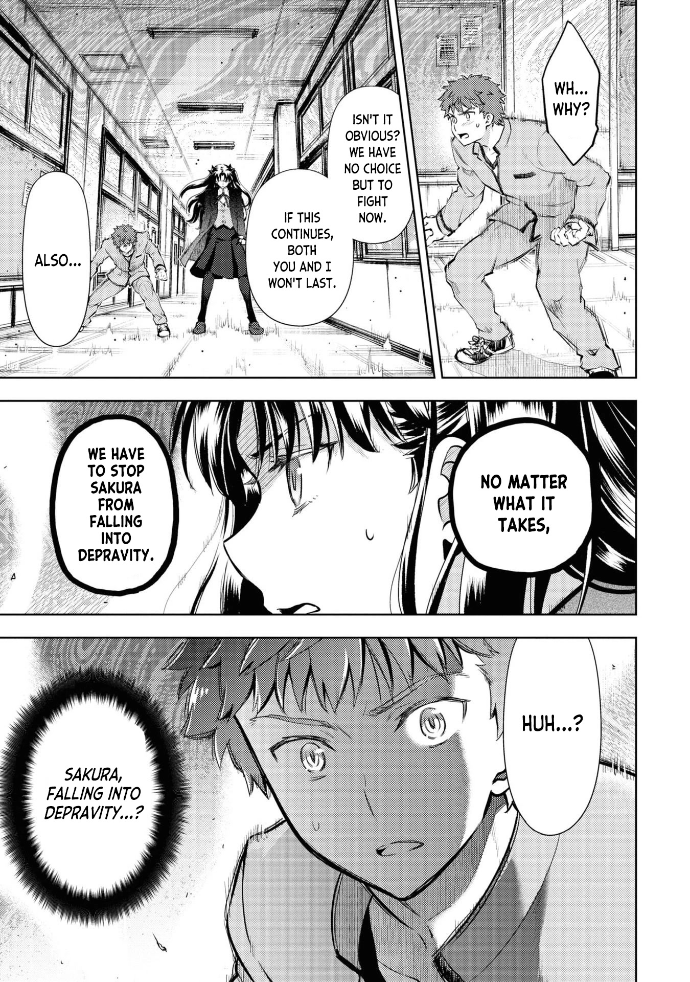 Fate/Stay Night - Heaven's Feel Chapter 70 page 13 - Chapter 70: Day 9 / Over (6)