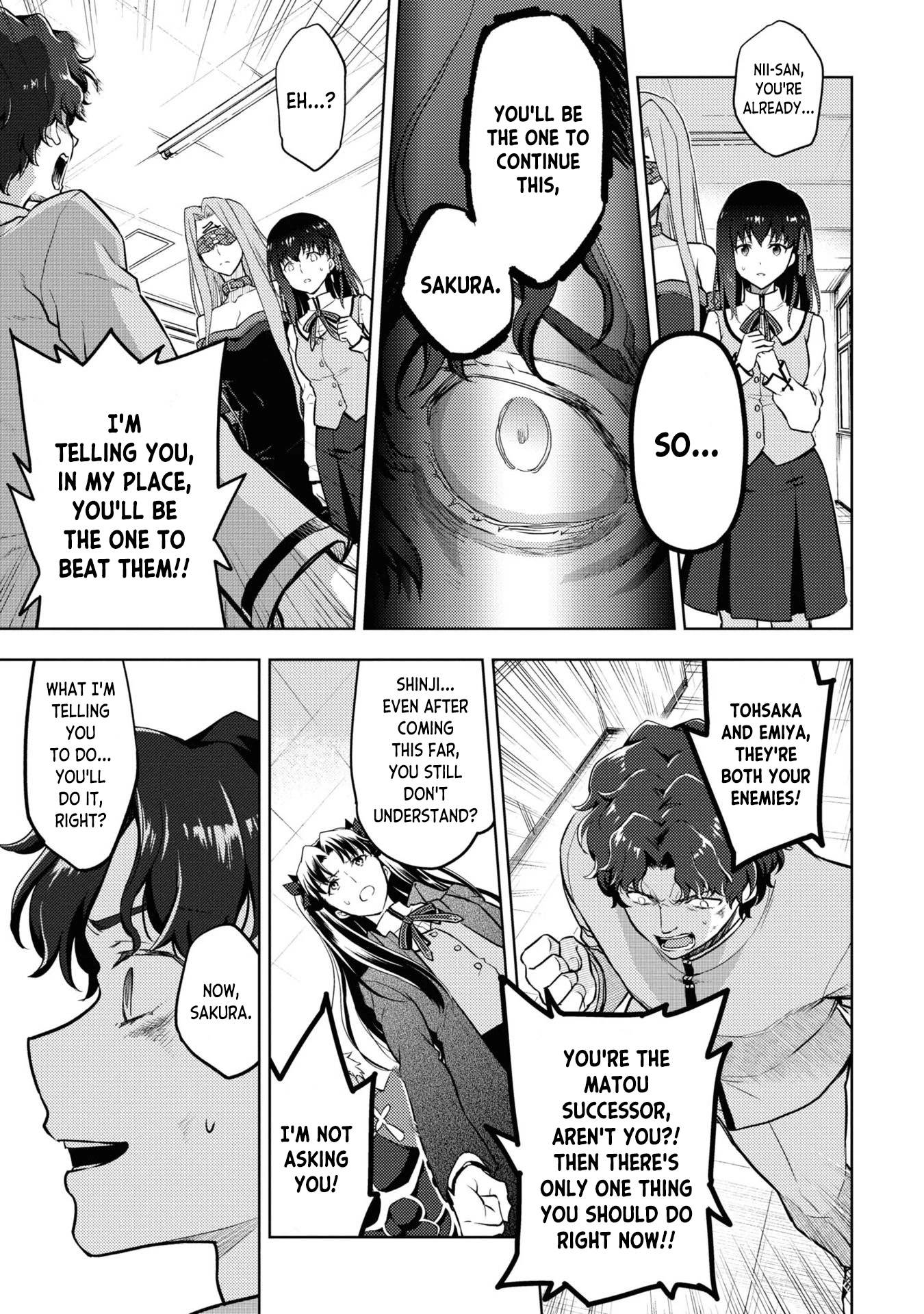 Fate/Stay Night - Heaven's Feel Chapter 70 page 3 - Chapter 70: Day 9 / Over (6)