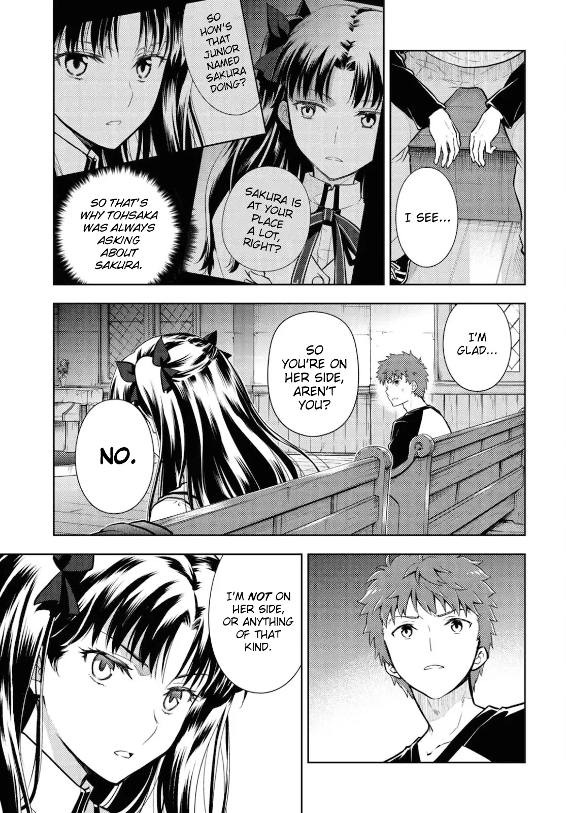 Fate/Stay Night - Heaven's Feel Chapter 72 page 11 - Chapter 72: Day 9 / Over (8)