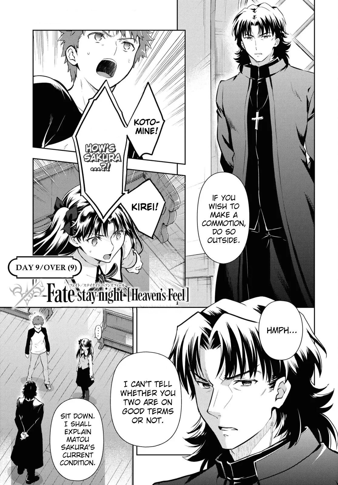 Fate/Stay Night - Heaven's Feel Chapter 73 page 1 - Chapter 73: Day 9 / Over (9)