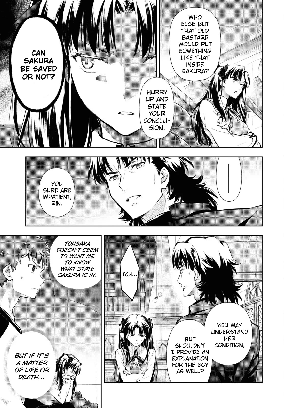 Fate/Stay Night - Heaven's Feel Chapter 73 page 3 - Chapter 73: Day 9 / Over (9)