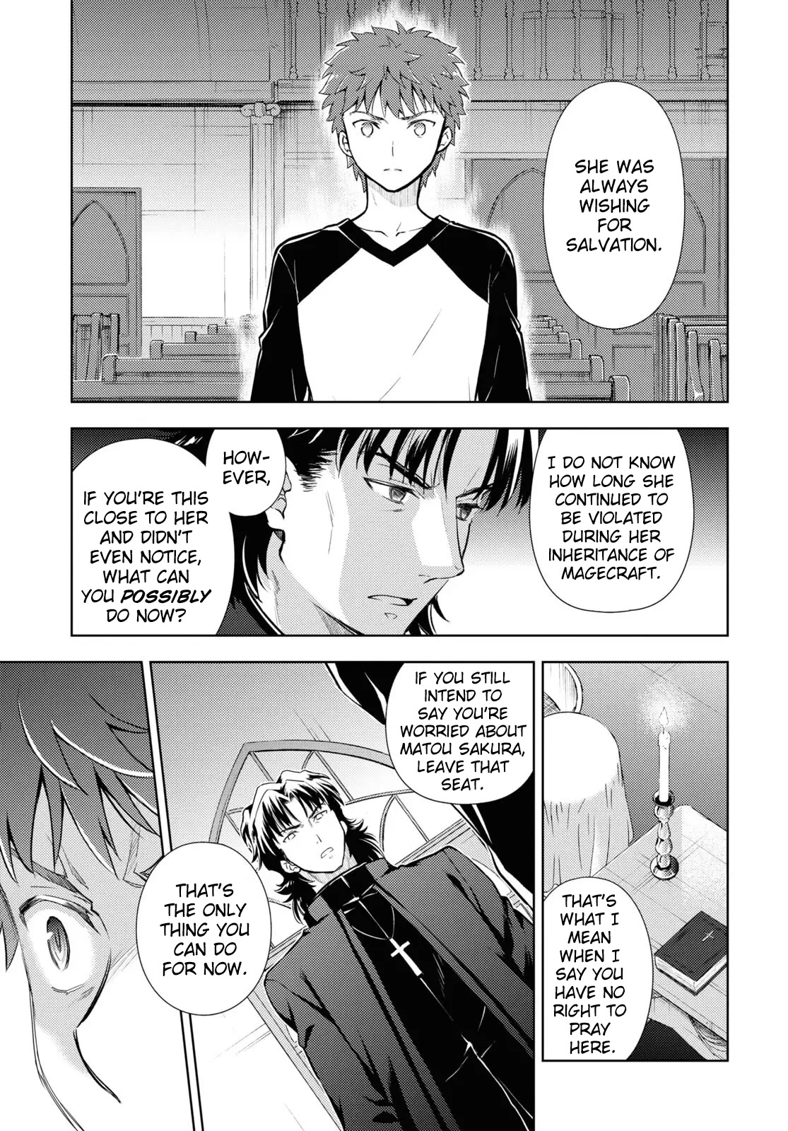 Fate/Stay Night - Heaven's Feel Chapter 74 page 7 - Chapter 74: Day 9 / Over (10)