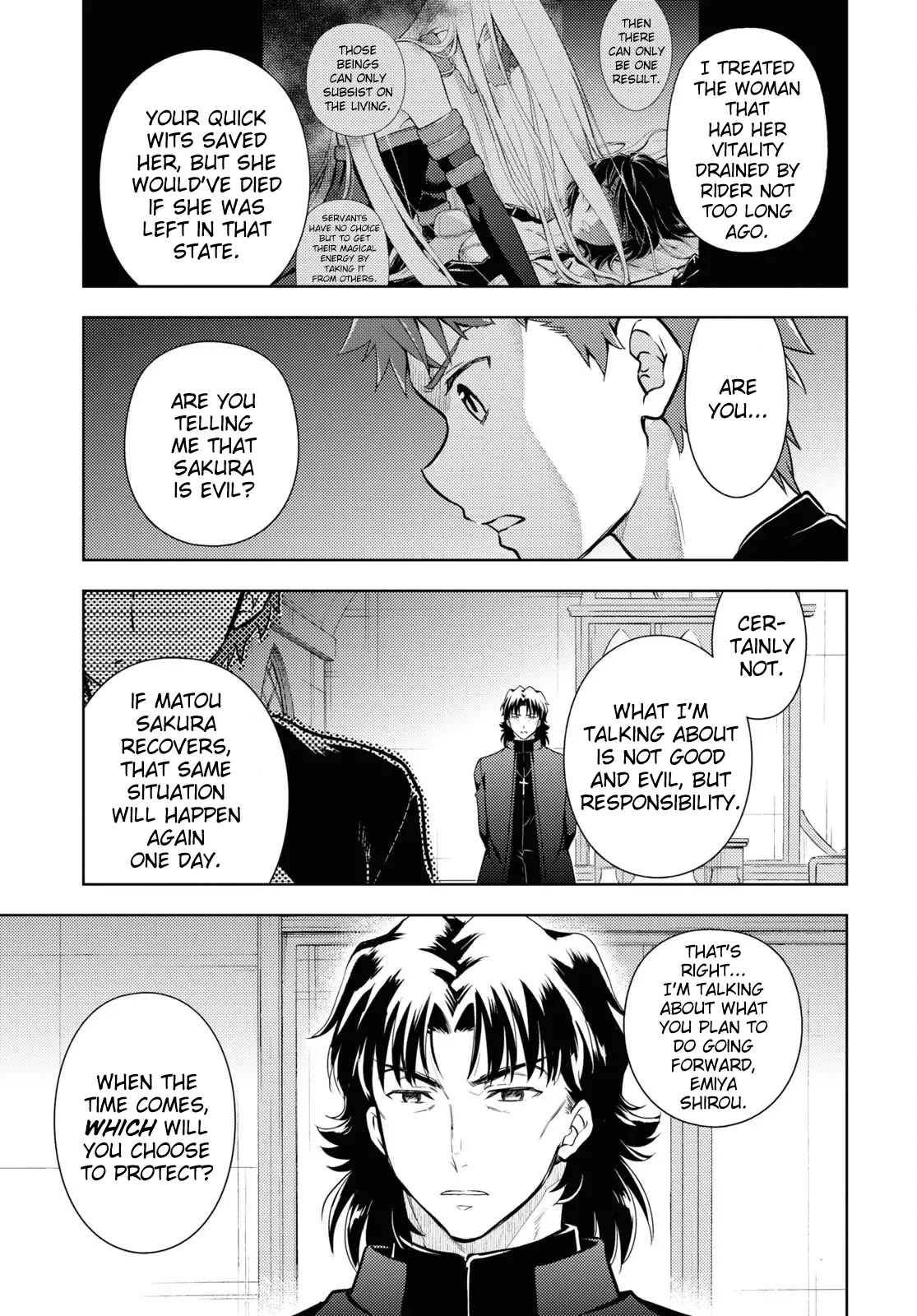 Fate/Stay Night - Heaven's Feel Chapter 74 page 9 - Chapter 74: Day 9 / Over (10)