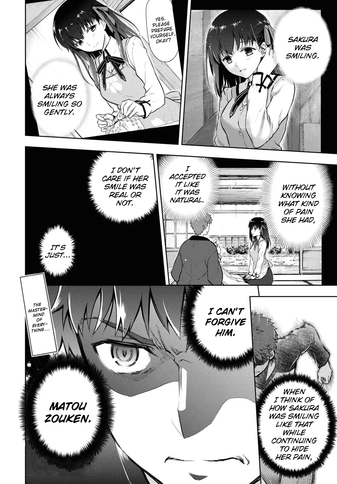 Fate/Stay Night - Heaven's Feel Chapter 75 page 12 - Chapter 75: Day 9 / Over (11)