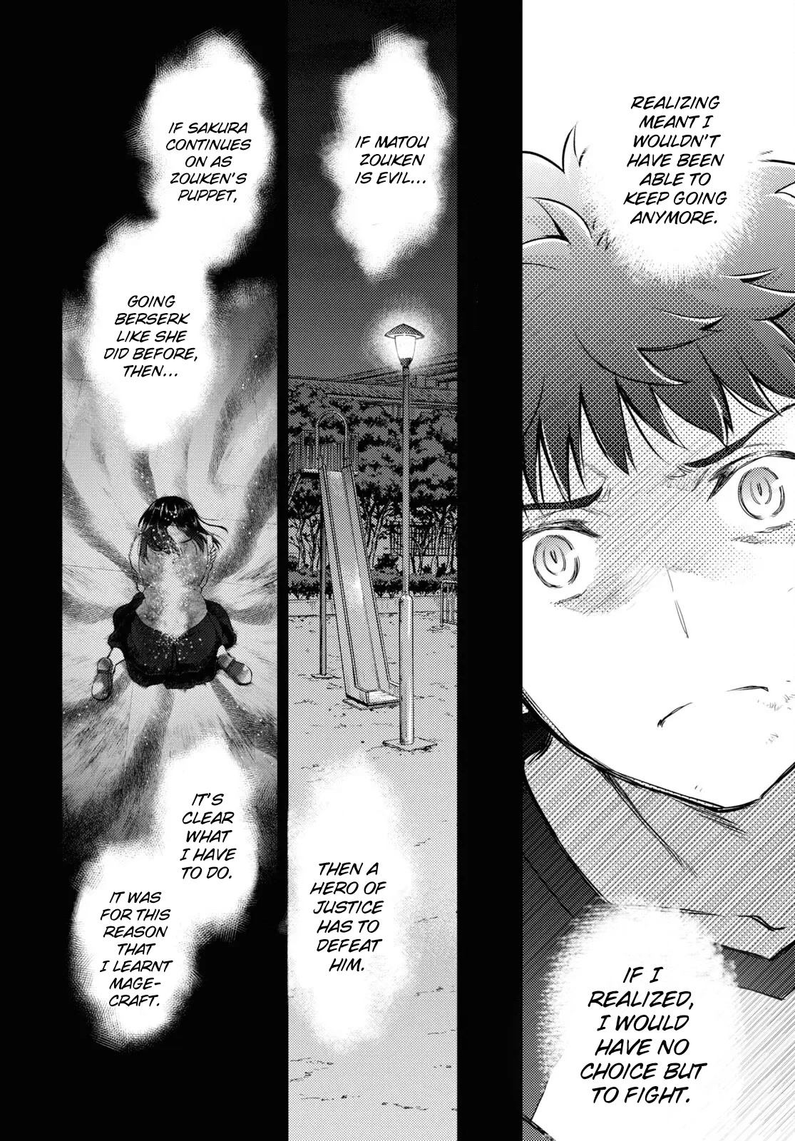 Fate/Stay Night - Heaven's Feel Chapter 76 page 4 - Chapter 76: Day 9 / Over(12)
