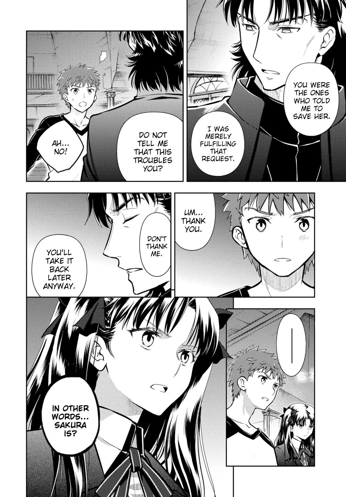 Fate/Stay Night - Heaven's Feel Chapter 79 page 12 - Chapter 79: Day 9 / Rain (1)