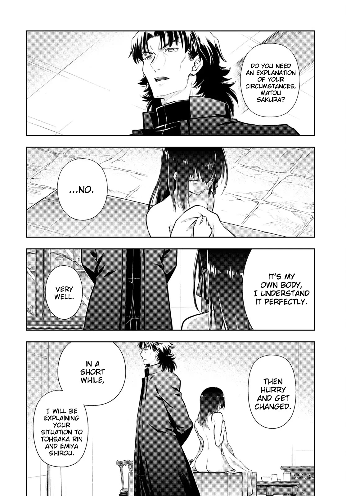 Fate/Stay Night - Heaven's Feel Chapter 79 page 6 - Chapter 79: Day 9 / Rain (1)
