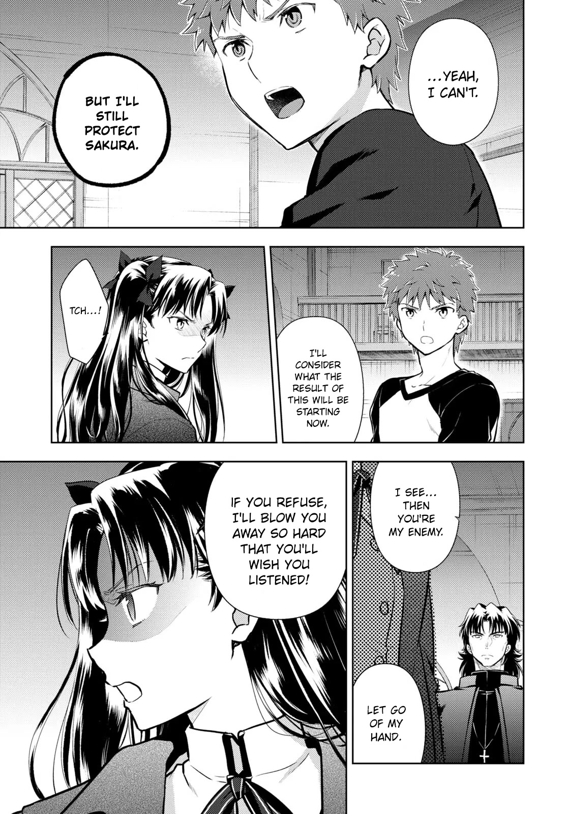 Fate/Stay Night - Heaven's Feel Chapter 80 page 7 - Chapter 80: Day 9 / Rain (2)