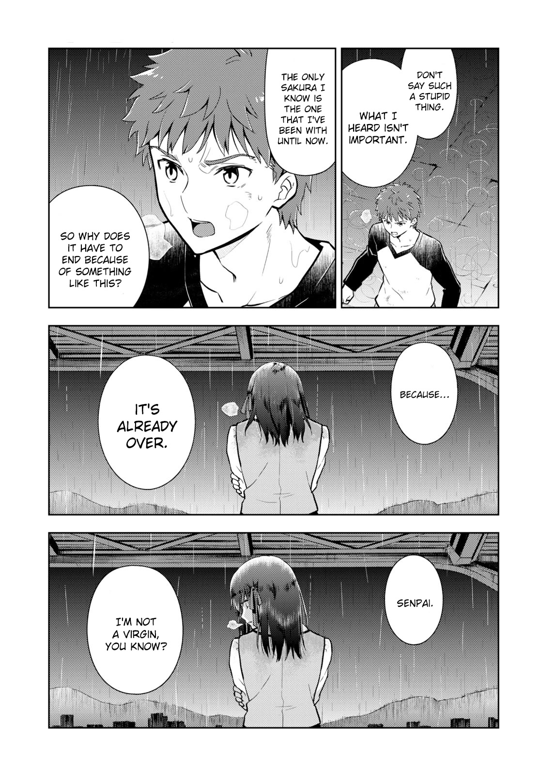 Fate/Stay Night - Heaven's Feel Chapter 81 page 11 - Chapter 81: Day 9 / Rain (3)