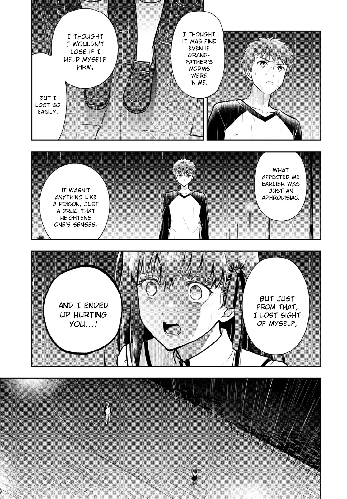 Fate/Stay Night - Heaven's Feel Chapter 81 page 13 - Chapter 81: Day 9 / Rain (3)