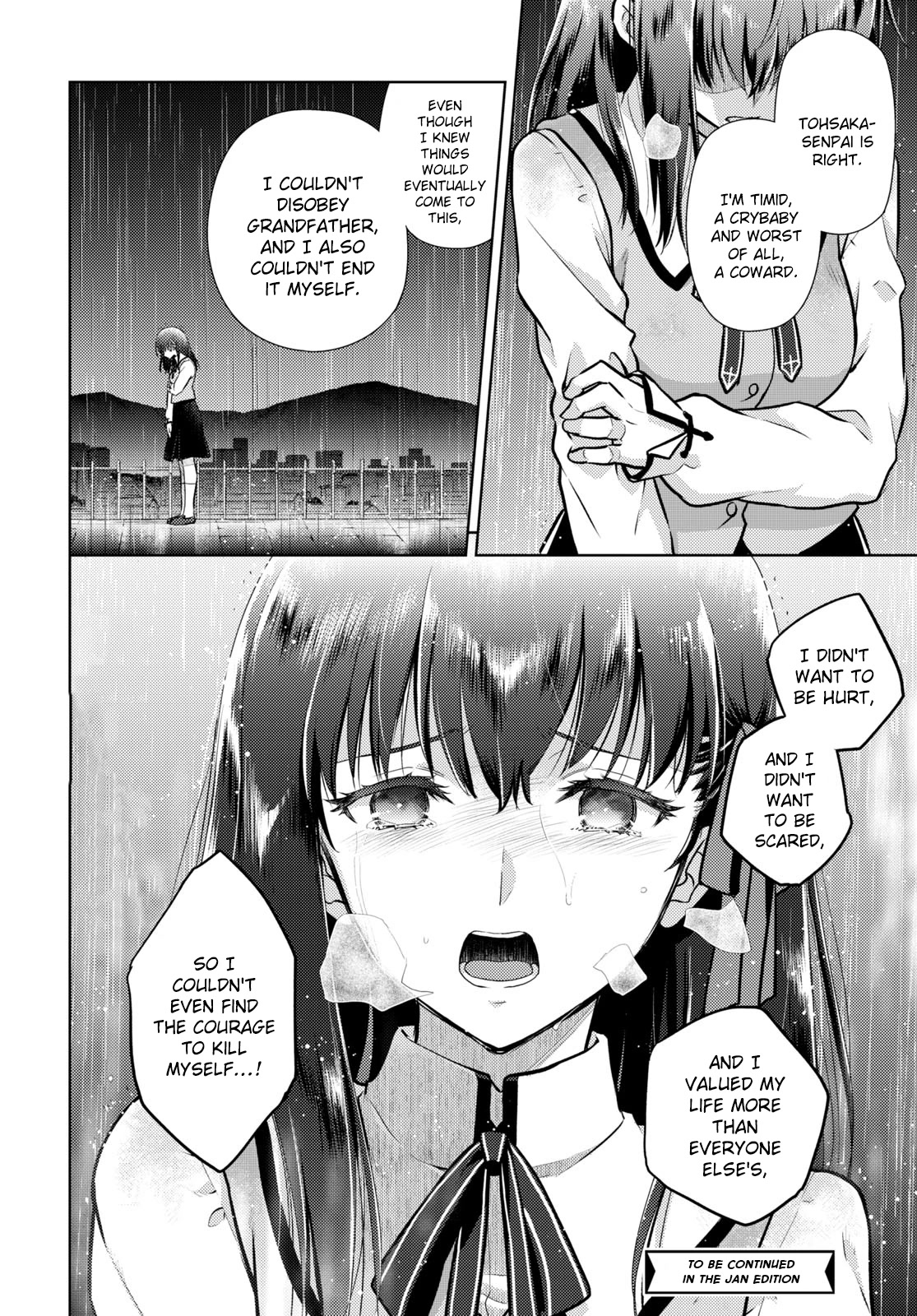 Fate/Stay Night - Heaven's Feel Chapter 81 page 14 - Chapter 81: Day 9 / Rain (3)