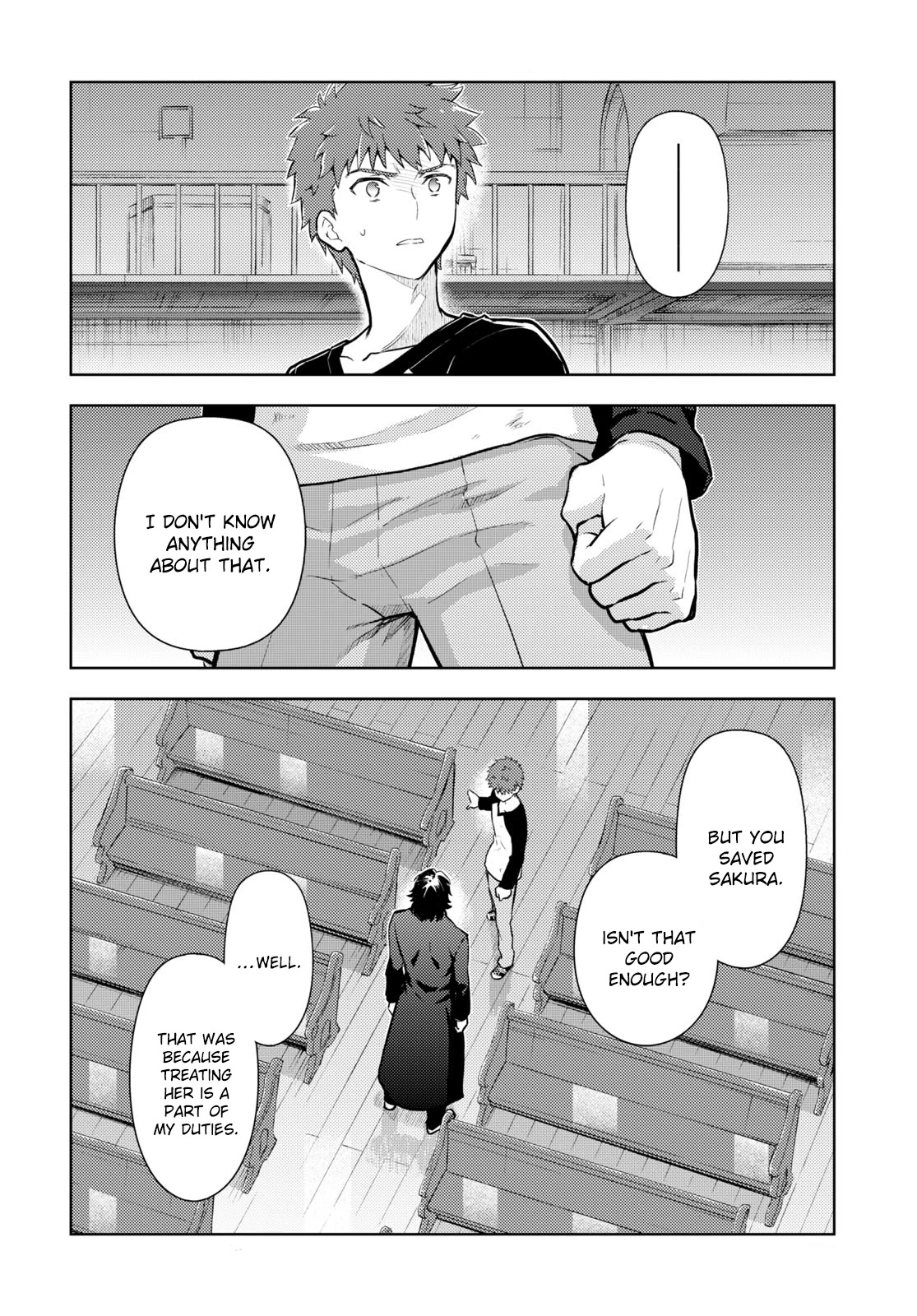 Fate/Stay Night - Heaven's Feel Chapter 81 page 2 - Chapter 81: Day 9 / Rain (3)