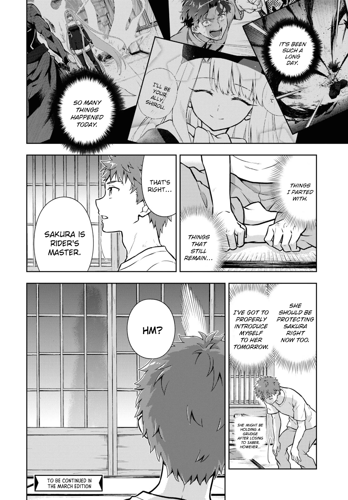 Fate/Stay Night - Heaven's Feel Chapter 83 page 10 - Chapter 83: Day 9 / Rain (5)