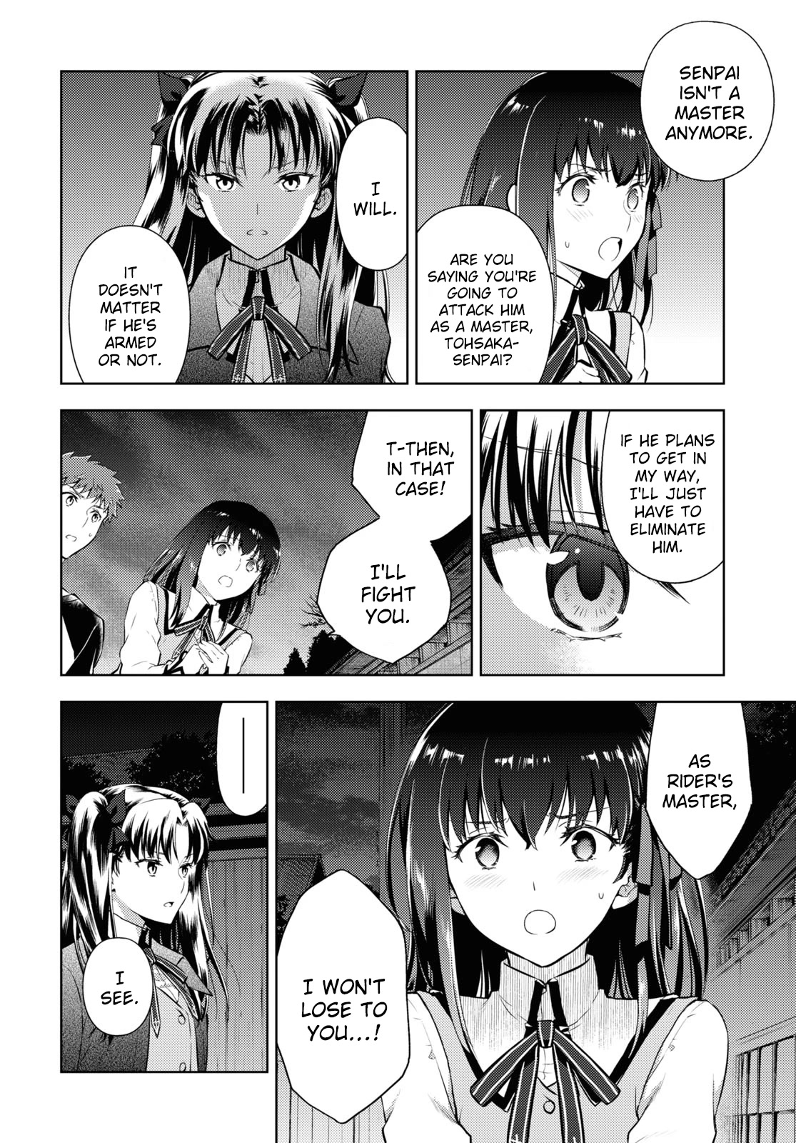 Fate/Stay Night - Heaven's Feel Chapter 83 page 6 - Chapter 83: Day 9 / Rain (5)