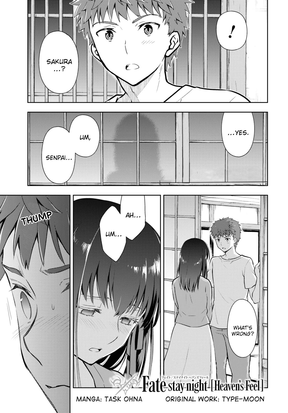 Fate/Stay Night - Heaven's Feel Chapter 84 page 1 - Chapter 84: Day 9 / Rain (6)
