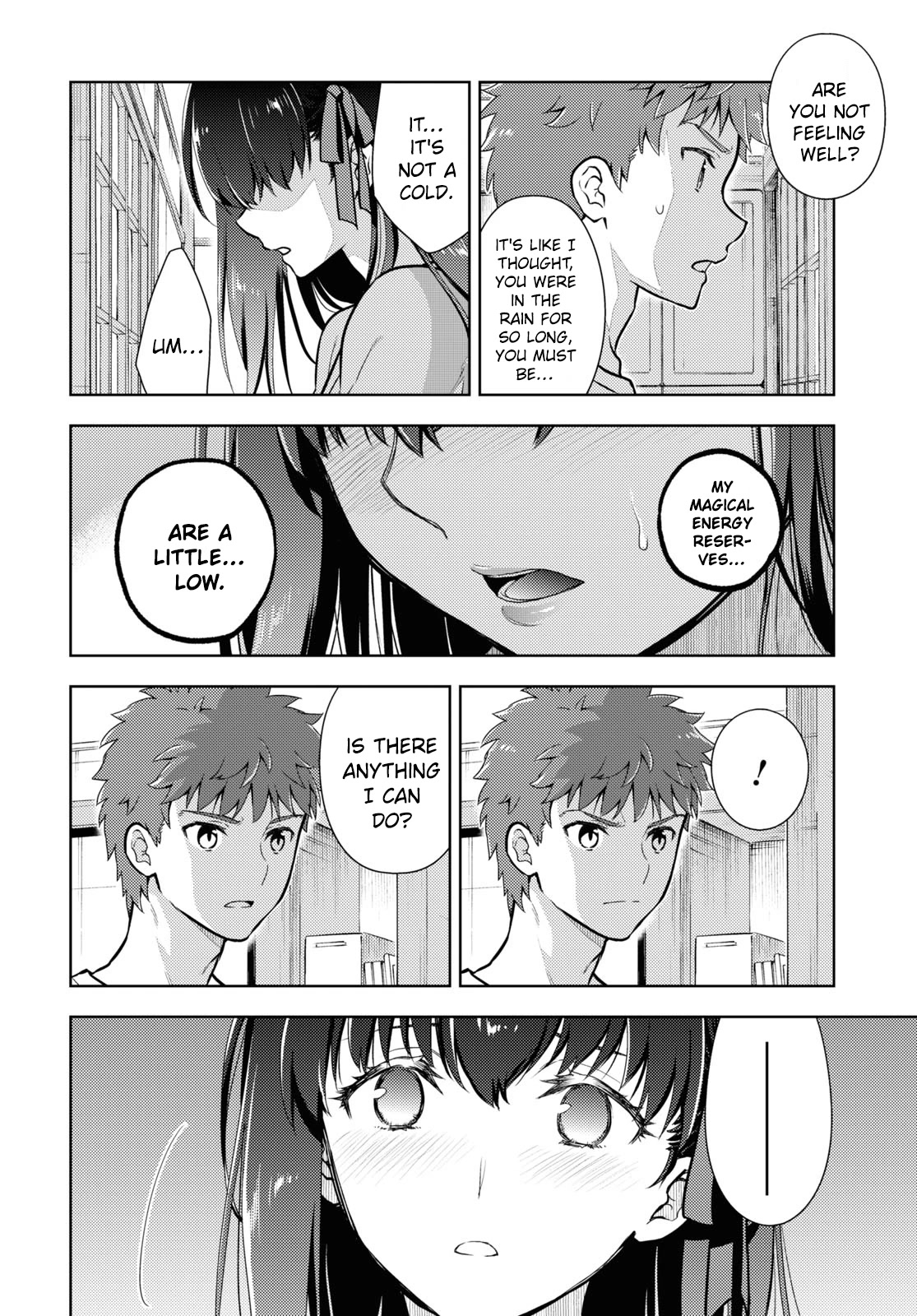 Fate/Stay Night - Heaven's Feel Chapter 84 page 2 - Chapter 84: Day 9 / Rain (6)