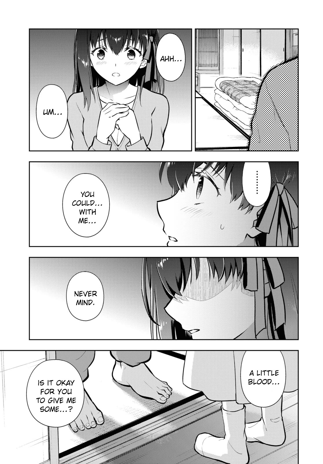 Fate/Stay Night - Heaven's Feel Chapter 84 page 3 - Chapter 84: Day 9 / Rain (6)