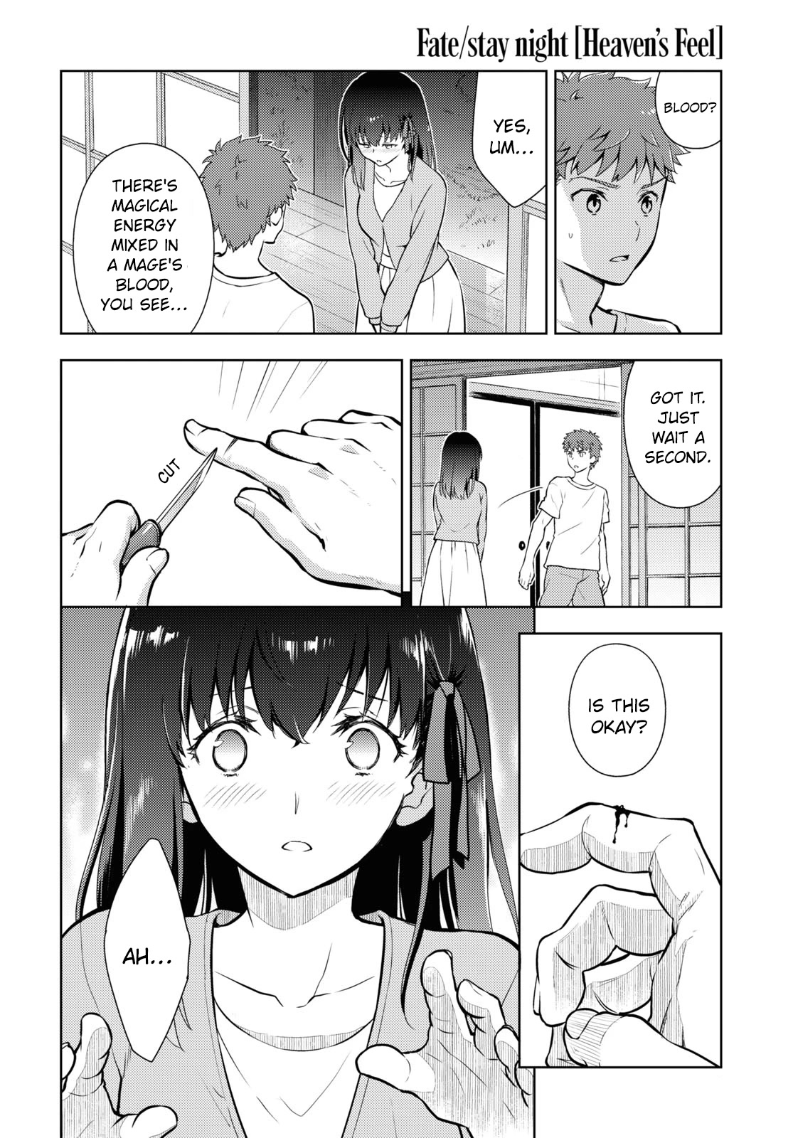 Fate/Stay Night - Heaven's Feel Chapter 84 page 4 - Chapter 84: Day 9 / Rain (6)
