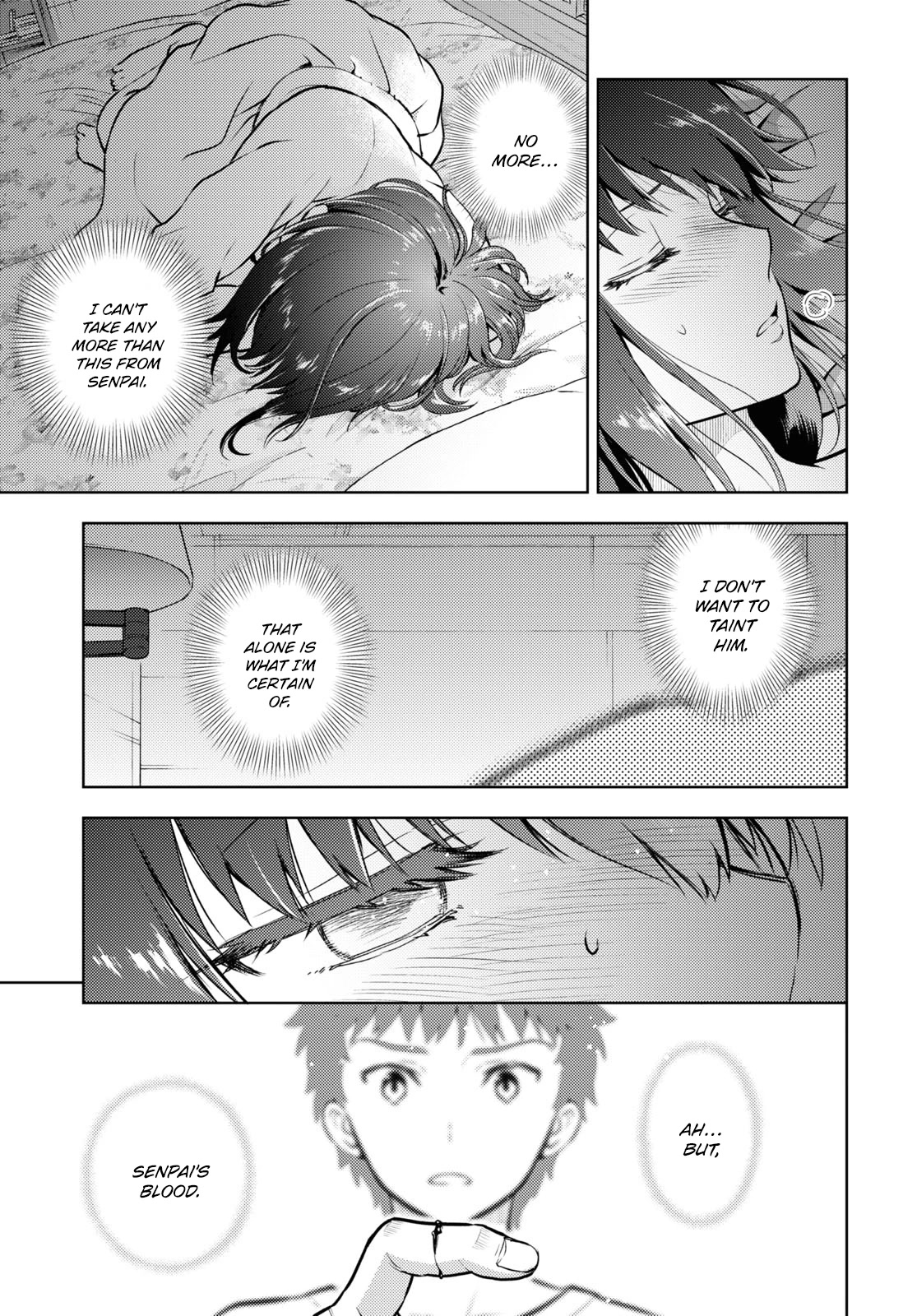 Fate/Stay Night - Heaven's Feel Chapter 85 page 3 - Chapter 85: Day 9 / Rain (7)