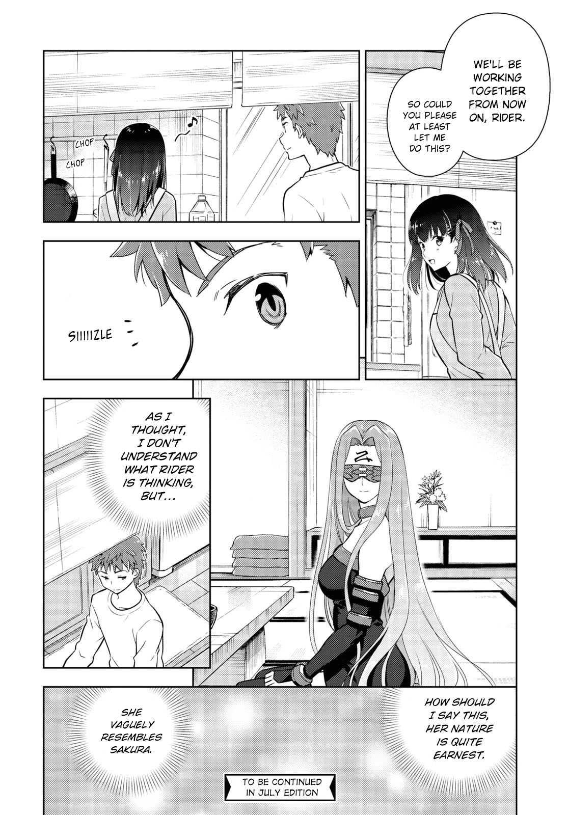 Fate/Stay Night - Heaven's Feel Chapter 86 page 8 - Chapter 86: Day 10 / Plan for the Future (1)