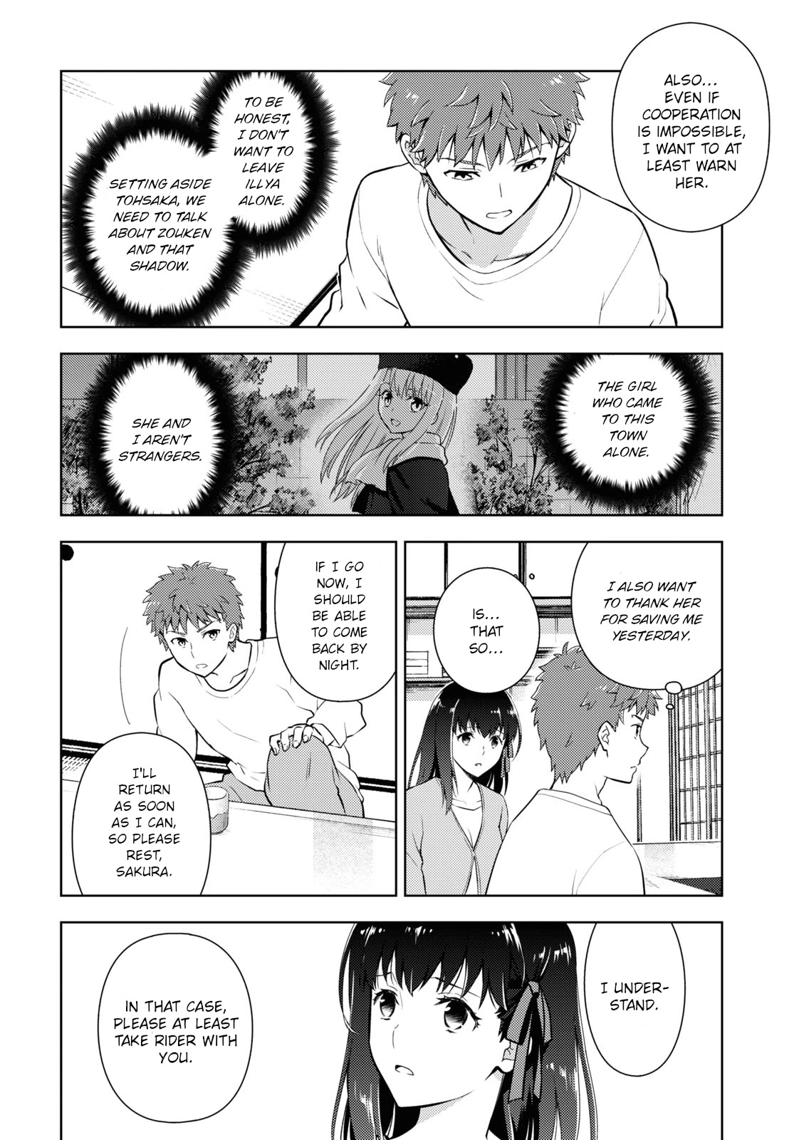 Fate/Stay Night - Heaven's Feel Chapter 87 page 10 - Chapter 87: Day 10 / Plan for the Future (2)