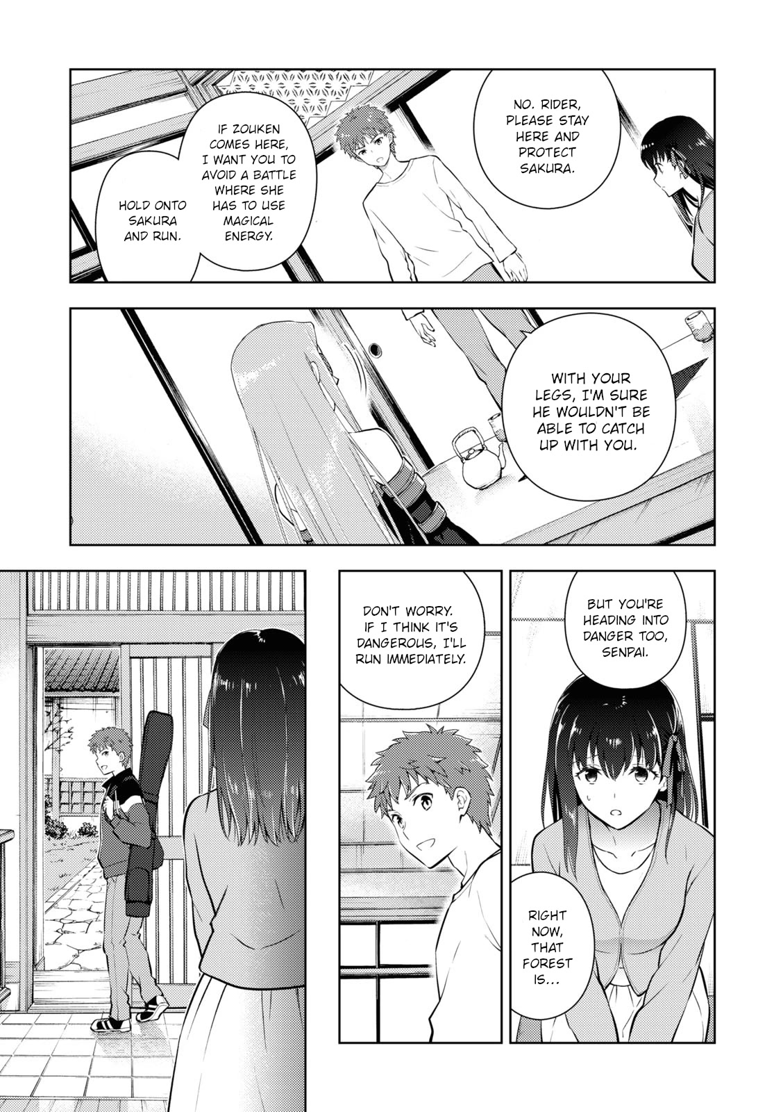 Fate/Stay Night - Heaven's Feel Chapter 87 page 11 - Chapter 87: Day 10 / Plan for the Future (2)