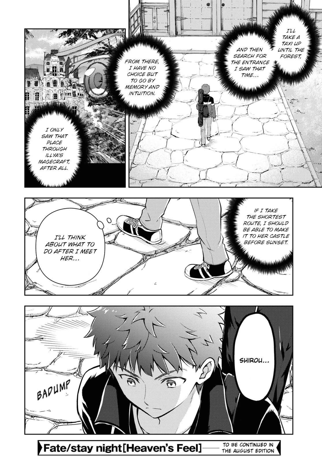 Fate/Stay Night - Heaven's Feel Chapter 87 page 12 - Chapter 87: Day 10 / Plan for the Future (2)