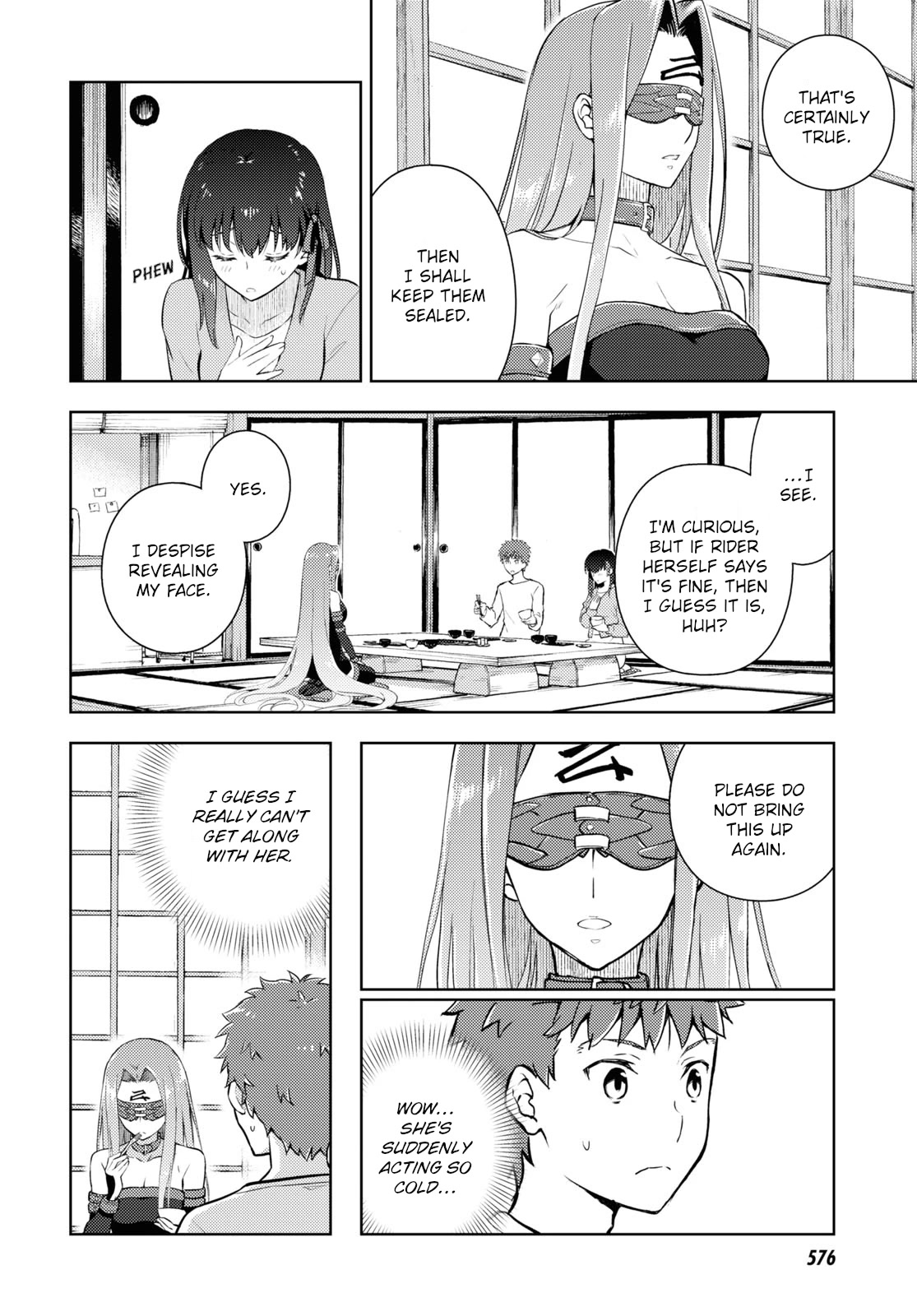 Fate/Stay Night - Heaven's Feel Chapter 87 page 4 - Chapter 87: Day 10 / Plan for the Future (2)