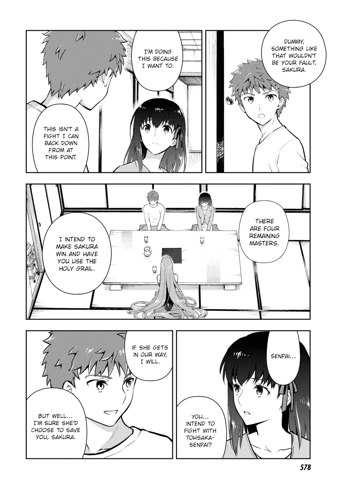 Fate/Stay Night - Heaven's Feel Chapter 87 page 6 - Chapter 87: Day 10 / Plan for the Future (2)
