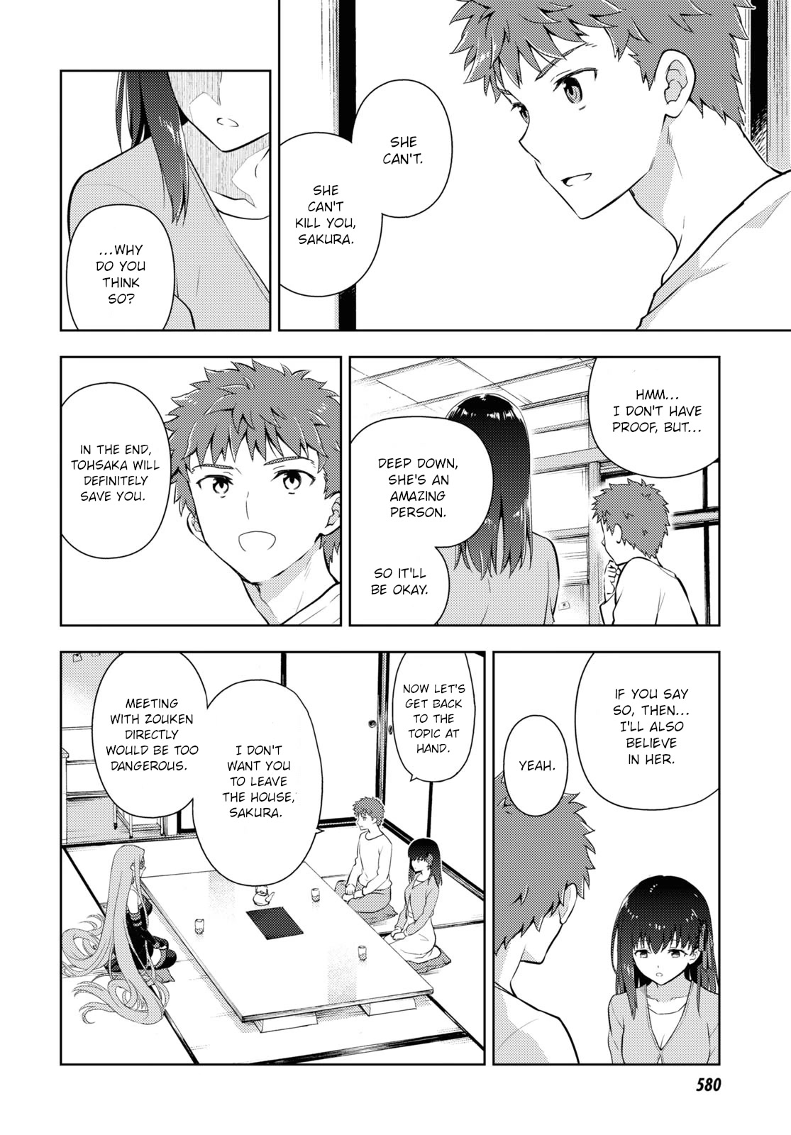 Fate/Stay Night - Heaven's Feel Chapter 87 page 8 - Chapter 87: Day 10 / Plan for the Future (2)