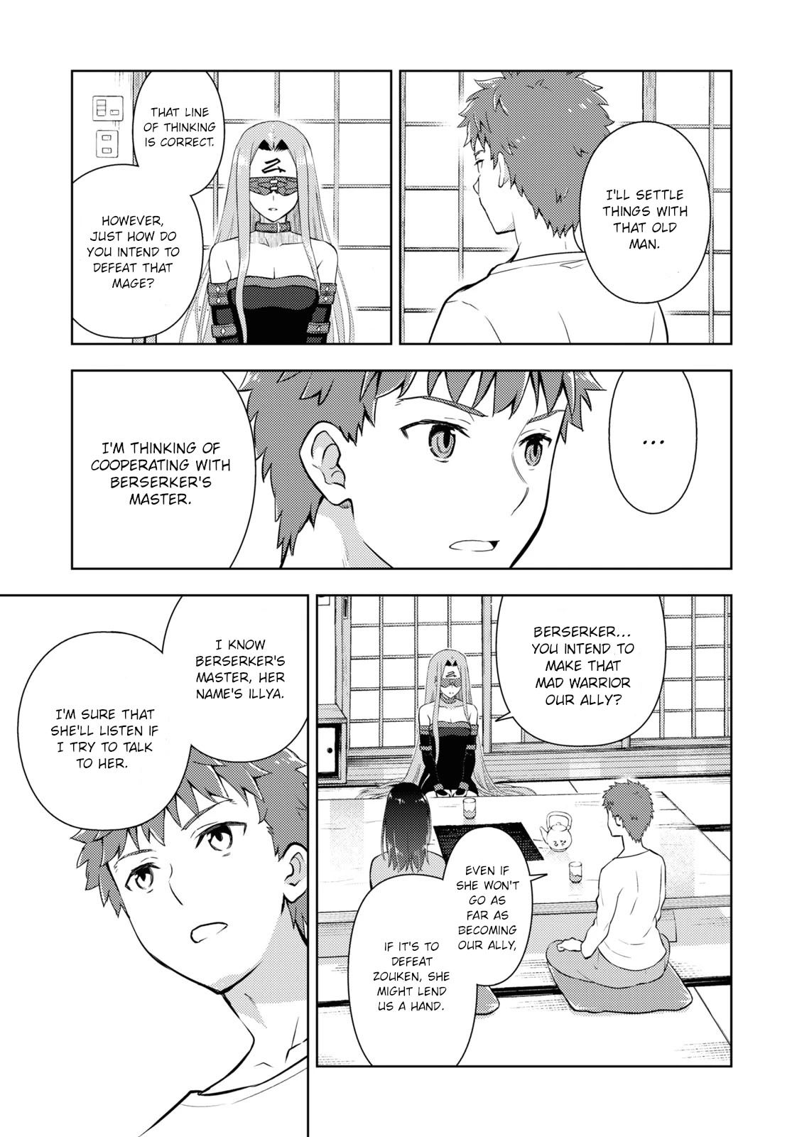 Fate/Stay Night - Heaven's Feel Chapter 87 page 9 - Chapter 87: Day 10 / Plan for the Future (2)