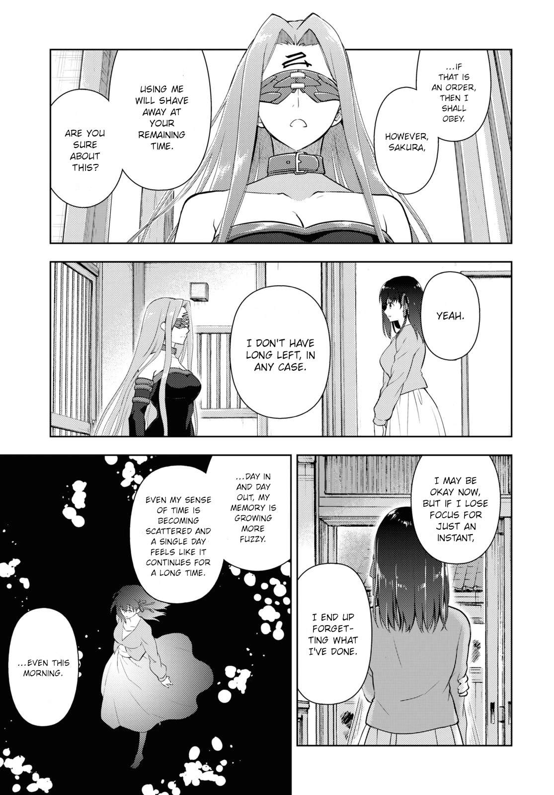 Fate/Stay Night - Heaven's Feel Chapter 88 page 11 - Chapter 88: Day 10 / Plan for the Future (3)
