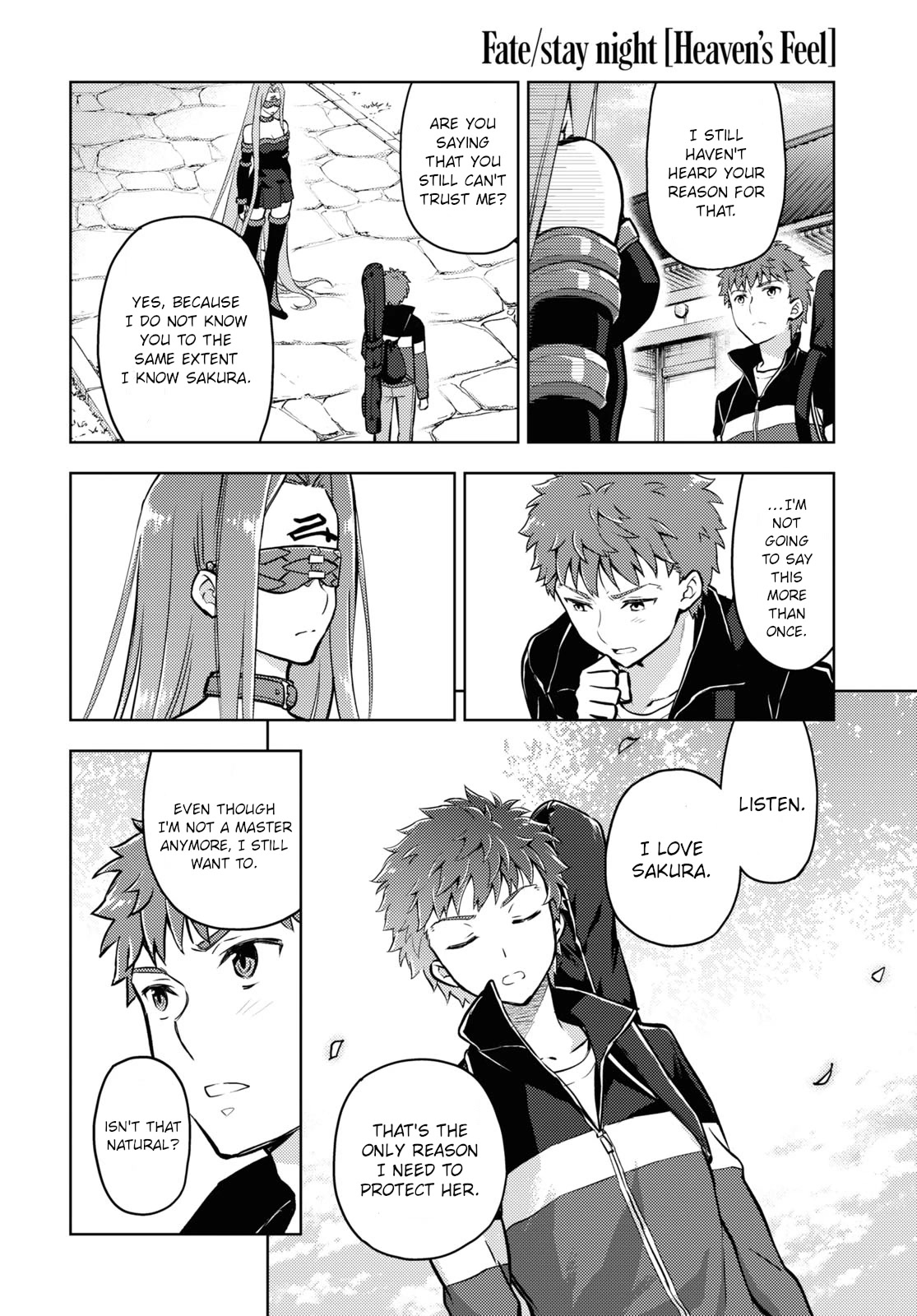 Fate/Stay Night - Heaven's Feel Chapter 88 page 2 - Chapter 88: Day 10 / Plan for the Future (3)