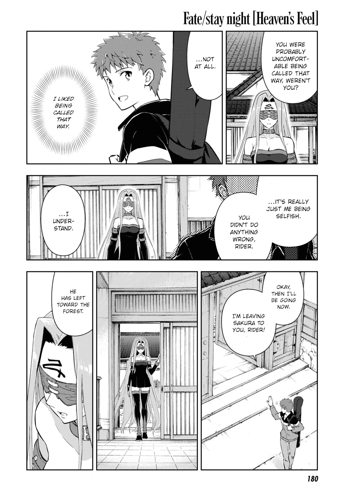 Fate/Stay Night - Heaven's Feel Chapter 88 page 6 - Chapter 88: Day 10 / Plan for the Future (3)