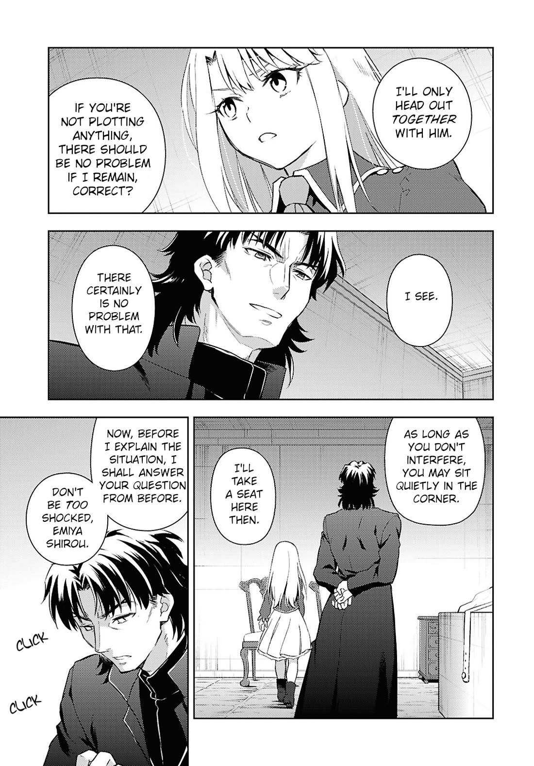 Fate/Stay Night - Heaven's Feel Chapter 98 page 11 - Chapter 98: Day 10 / Artificial Phantasm (1)
