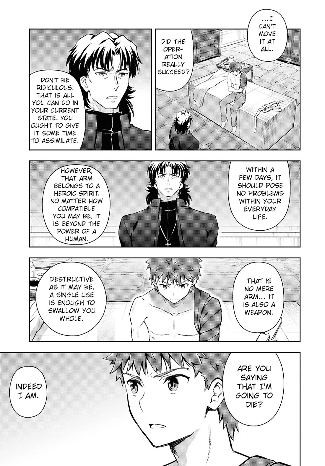 Fate/Stay Night - Heaven's Feel Chapter 99 page 5 - Chapter 99: Day 10 / Artificial Phantasm (2)