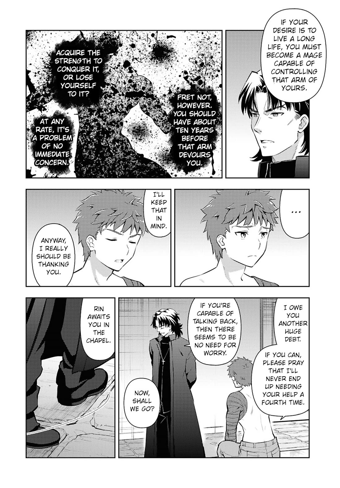 Fate/Stay Night - Heaven's Feel Chapter 99 page 8 - Chapter 99: Day 10 / Artificial Phantasm (2)