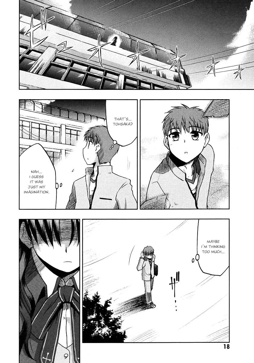 Fate/Stay Night Chapter 1 page 18 - Chapter 1: The 1st Day (I)