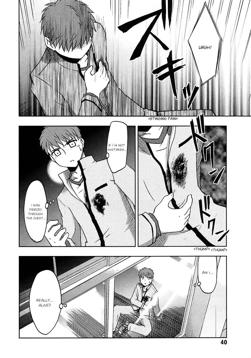 Fate/Stay Night Chapter 1 page 38 - Chapter 1: The 1st Day (I)